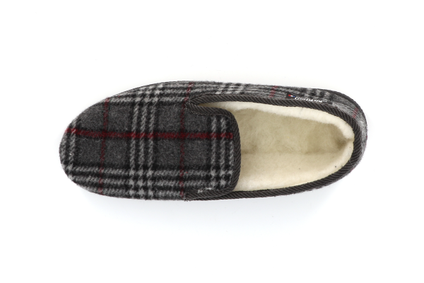 Chausson PRILAINE Femme ou Homme gris ou marron – Image 4
