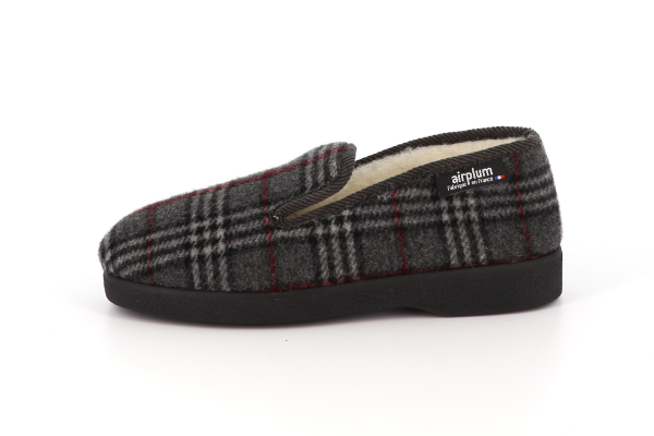 Chausson PRILAINE Femme ou Homme gris ou marron – Image 5