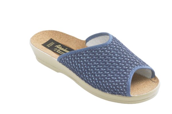 Mule ODETTE Femme bleu ou beige