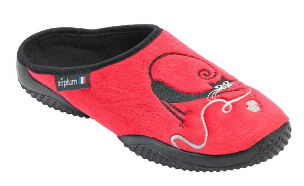 Mule BOOGY Femme rouge