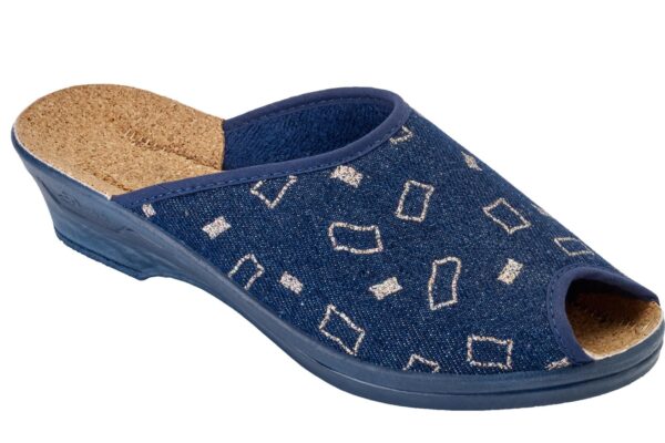 Mule CARAT femme marine