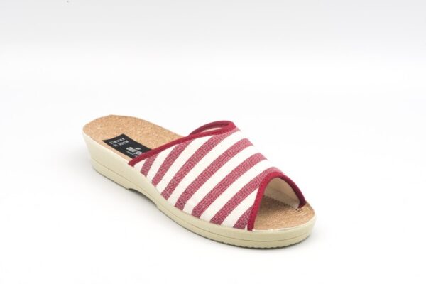 Mule ONDINE Femme marine ou rouge – Image 2