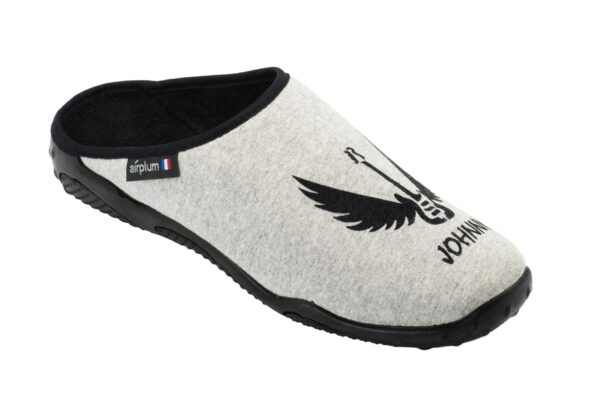 Mule DJOHNNY Homme gris