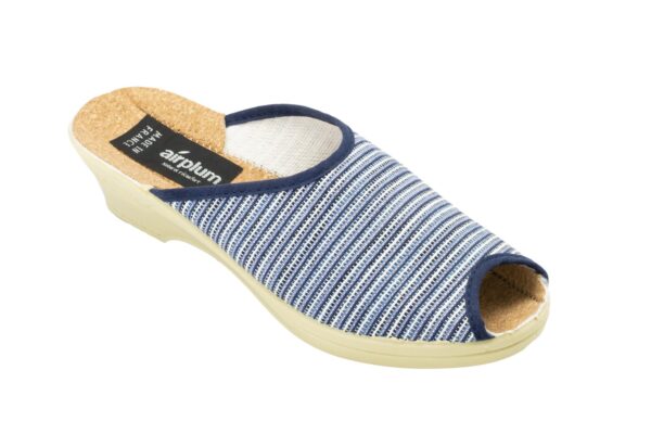 Mule CALISTA femme bleu ou rouge