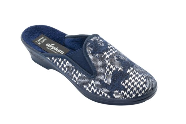 Mule CHAMAP femme gris ou marine – Image 2
