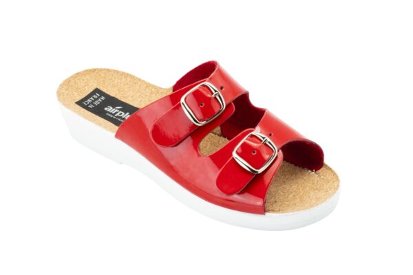 Mule OUEST Femme rouge ou marine