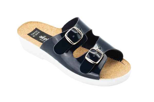 Mule OUEST Femme rouge ou marine – Image 2