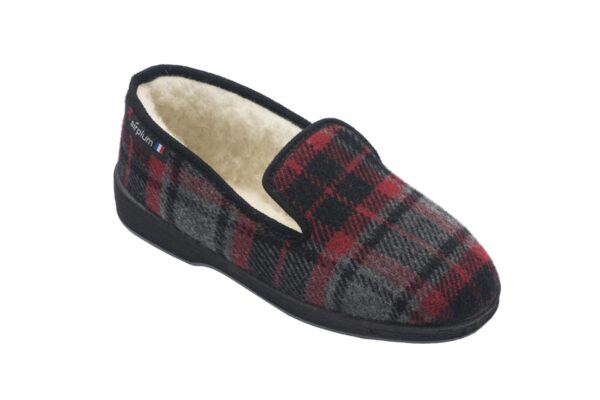 Chausson POITOU Homme et Femme rouge