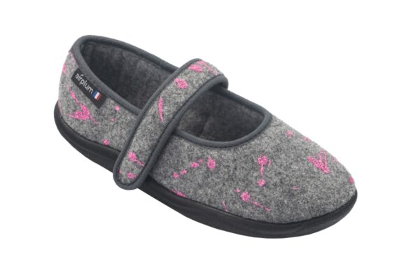 Ballerine ZELU Femme gris