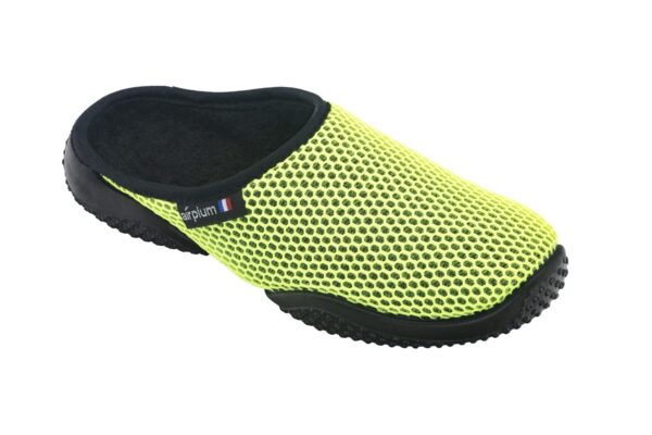 Mule BOX18 Femme jaune fluo