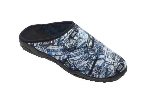 Mule DELHI Homme bleu