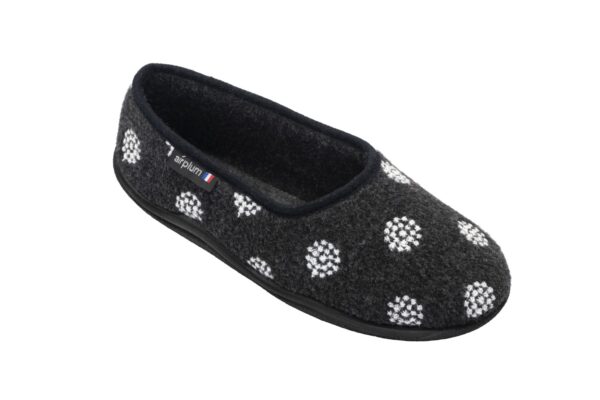 Ballerine ZALPES Femme anthracite ou bleu