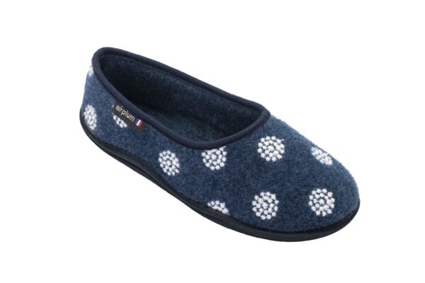 Ballerine ZALPES Femme anthracite ou bleu