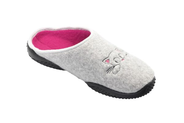 Mule BERCHAT Femme gris clair