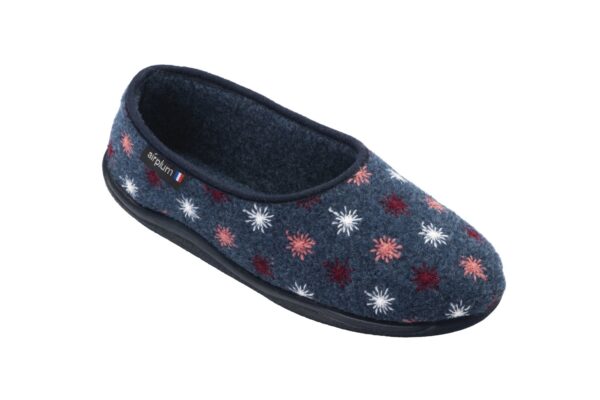 Ballerine ZIRIS Femme anthracite ou bleu – Image 2