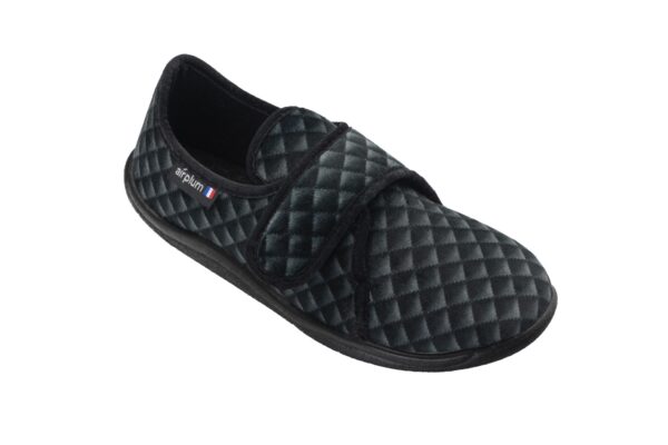 Chausson Femme ZIDOUX noir ou bordeaux