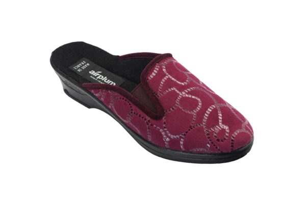 Mule CAROLINE femme marine ou bordeaux ou noir