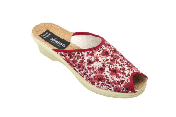Mule CORALIE femme rouge