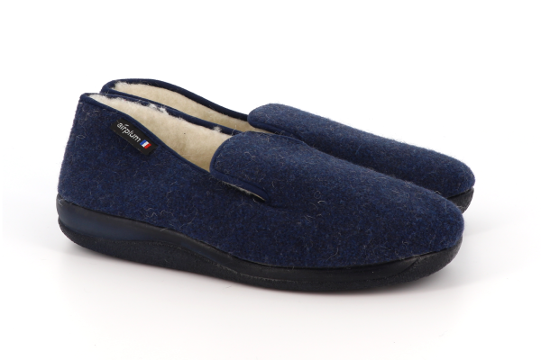 Chausson Homme Walas bleu Airplum – Image 2