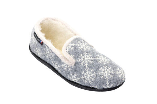 Chausson Femme Zhiver gris Airplum
