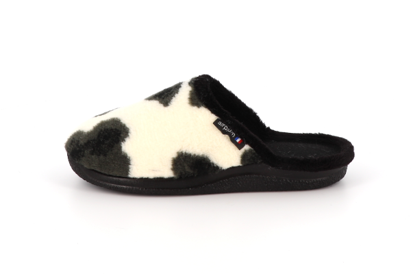 Mule WACHE Femme blanc et noir – Image 5