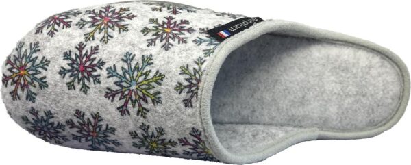Mule Femme Tirefess Gris Airplum vue dessus