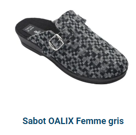 Chaussure-interieur-mule-homme-Wabien Mule noire dessus aspect peau de pêche