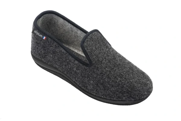chausson airplum pour homme whisky couleur anthracite