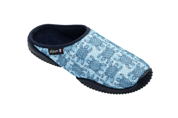 mule bleue femme buzz