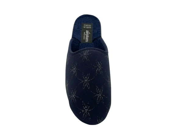 Modèle pour pieds étroits. Mule ouverte. doublure textile éponge,