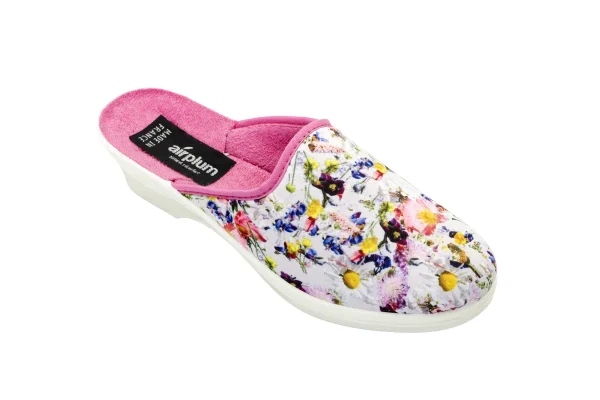 Mules fleuries fermées Colchic