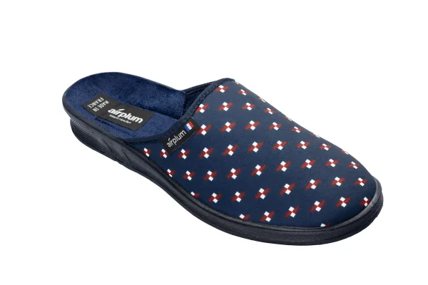 Mule fermée homme bleu marine modèle FERGUS