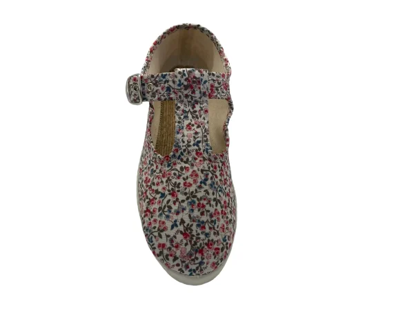 Espadrille femme avec bride vue de haut