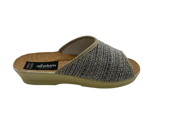 Sabot ouvert femme bleu marine modèle OASIS