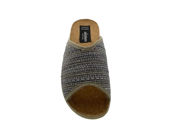 Sabot ouvert femme bleu marine modèle OASIS
