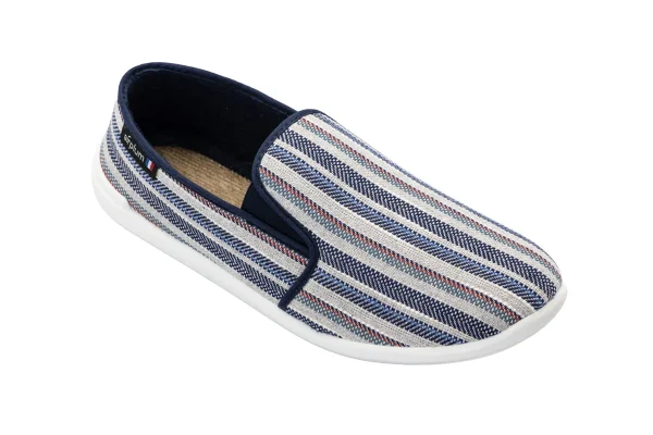 Espadrille homme tissus rayé modèle ROBIN