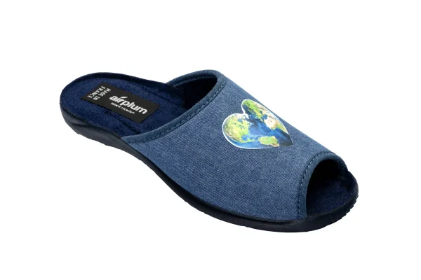 Mule ouverte femme dessus jean modèle TERRA