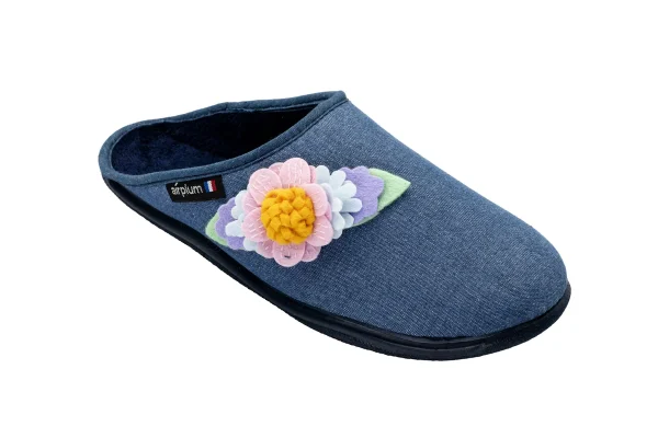 mule femme couleur jean, modèle ZORA