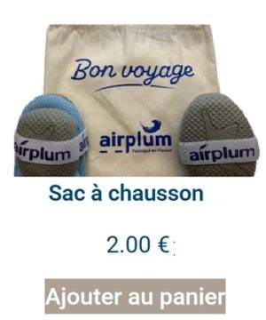 sac pochon Airplum pour chausson