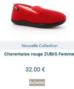 prix-Charentaise-pas-cher-chausson-femme-zubis